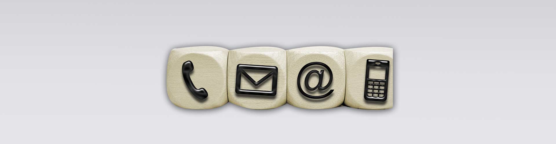 Phone, message, mail & mobile icon
